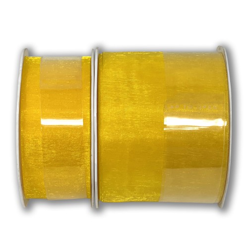 Yellow Voile Ribbon